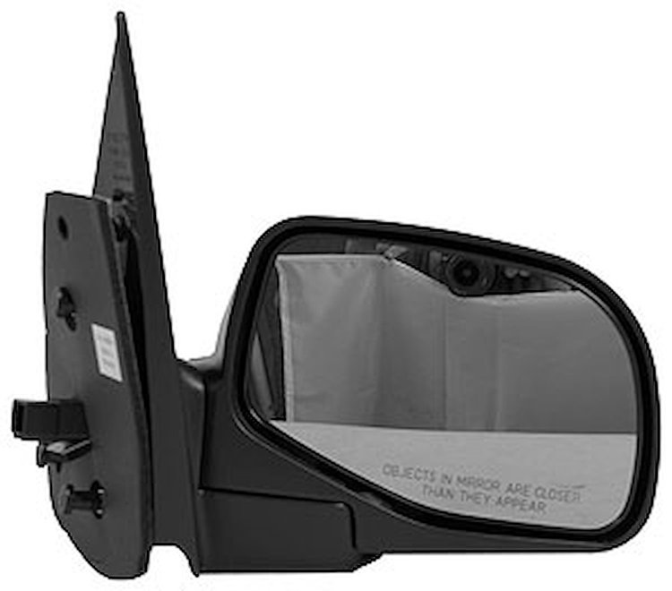 RH DOOR MIRROR PWR NON-HTD TEXT BLK FLDG W/PUDDLE LAMP EXPLORER/MOUNTAINEER 02-05