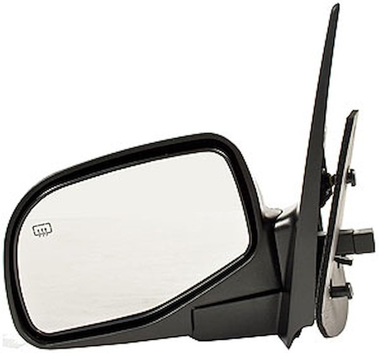 LH DOOR MIRROR PWR HTD TEXT BLK NON-FLDG W/PUDDLE LAMP EXPLORER/MOUNTAINEER 02-05
