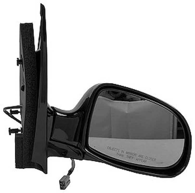 RH DOOR MIRROR PWR NON-HTD GLOSS BLK FLDG WINDSTAR 99-02