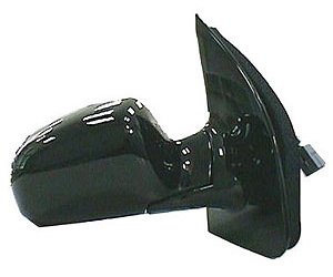 LH DOOR MIRROR PWR HTD GLOSS BLK FLDG W/O SIGNAL WINDSTAR 01-03