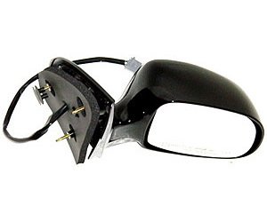RH DOOR MIRROR PWR HTD GLOSS BLK FLDG W/O SIGNAL WINDSTAR 01-03