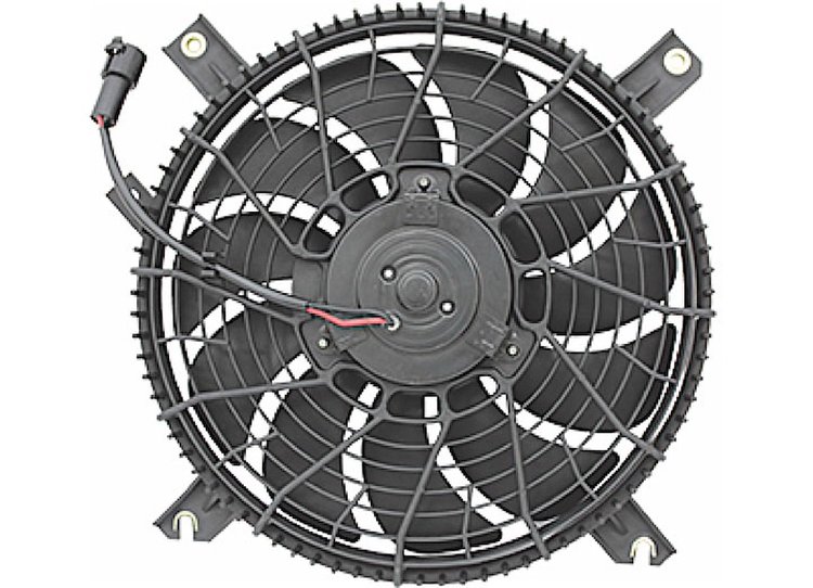 CON COOLING FAN ASSY BLADE/MOTOR/SHROUD TRACKER 99-04 VITARA/GRAND VITAR A/XL-7 99-06