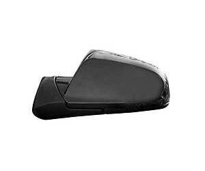 LH DOOR MIRROR PWR HTD SMOOTH BLK P FLDG AURA 07-09