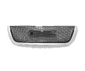 GRILLE MAT BLACK W/ CHR MLDG ACADIA EXC DENALI 07-11