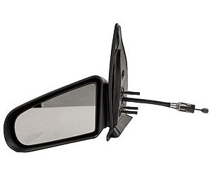 LH DOOR MIRROR MAN REM SMOOTH BLK P NON-FLDG SATURN S SERIES SDN/WAG 91-9 5
