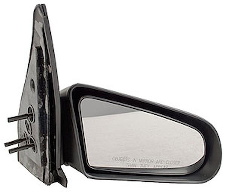 RH DOOR MIRROR MAN SMOOTH BLK P NON-FLDG SATURN S SERIES SDN/WAG 91-95