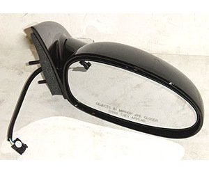 RH DOOR MIRROR PWR NON-HTD GLOSS BLK P NON-FLDG SATURN S SERIES CPE 97-02
