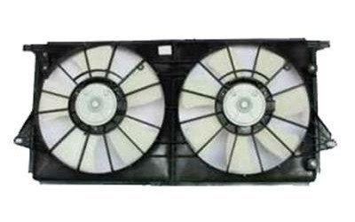 RAD/CON COOLING FAN ASSY BLADE/MOTOR/SHROUD LUCERNE/CADILLAC DTS 06-10