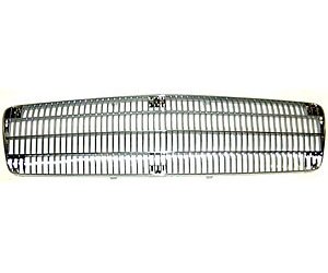 GRILLE CHR/SIL/BLK CENTURY 89-90
