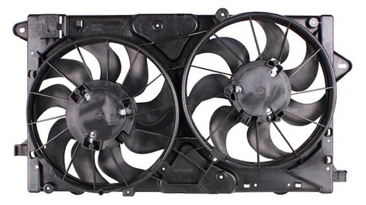 RAD CLNG FAN ASSY DL FAN LACROSSE/ALLURE 10-10 REGAL 11-11