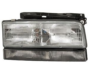 RH H.L. COMBINATION TYPE W/ PARK/SIG LAMP W/O BLK EDGED LENS LESABRE/PARK A VE/ULTRA 93-96