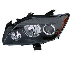 LH HEADLMP LENS/HSNG W/O BASE PKG TC 08-10