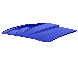 HOOD 2 IN. COWL INDUCTION STYLE STEEL ESCALADE/YUKON DENALI 99-00