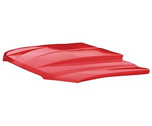 HOOD 2 IN. COWL INDUCTION STYLE AVALANCHE W/ BODY CLADDING 02-06
