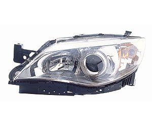 LH HEADLMP ASSY COMPOSITE CHR HALOGEN IMPREZA 2.5 GT/ OUTBACK SPORT MODEL 08-09