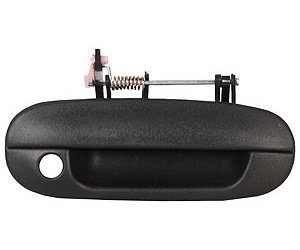 RH FT OTR DR HDL W/ KEY HOLE TEXT BLK TRAILBLAZER/ENVOY/BRAVADA/RAINIER 02- 09