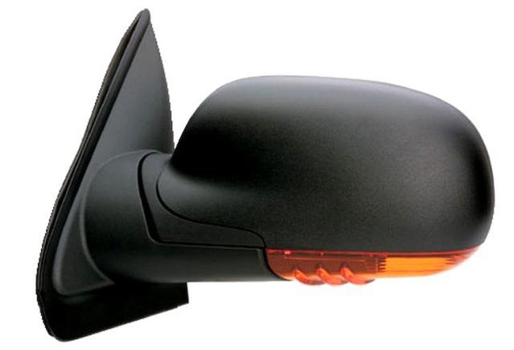 LH MIRROR PWR MAN FLDNG W/AMBR LMP RAINR/TRLBLZR/ENVOY 04-06