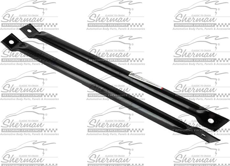 SHE695-24B Front Fender Braces for 1967-1969 Chevy Camaro & Pontiac Firebird