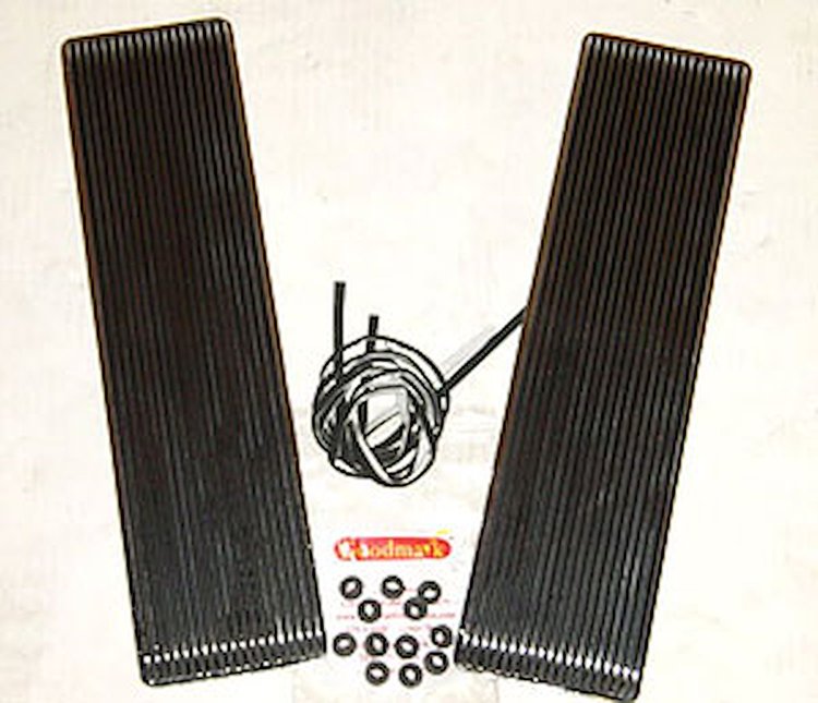 Hood Scoop Ornament Set Early 1967 to Early 1968 SS