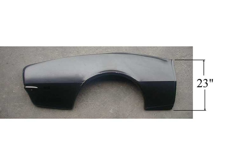 80% Complete Quarter Panel 1967 Camaro