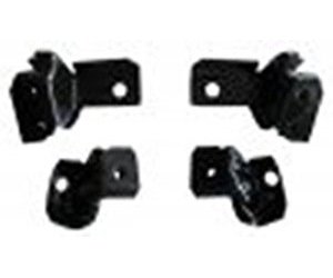 RR BUMPER INNER/OUTER BRKT SET 4 PCS CAMARO 67-68