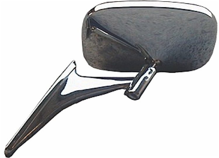 Rectangular Door Mirror without Bow Tie 1968-69 Camaro & Early 1968 Firebird