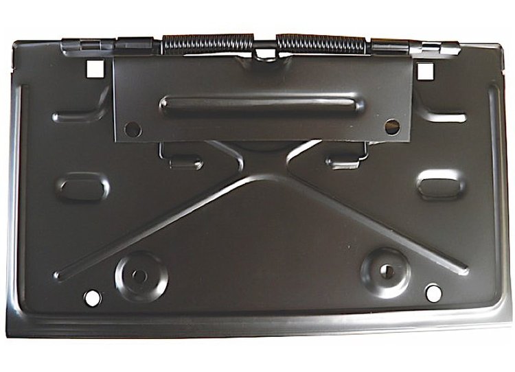RR LICENSE PLATE BRKT CAMARO 69 CHEVELLE EXT ST WGN 68-72 CHEV 68-71