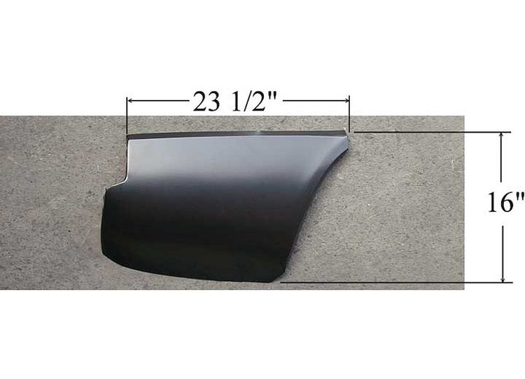 Rear Fender Rear Section Panel 1974-81