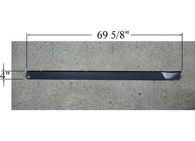 Inner Rocker Panel 1964-67 Chevelle, Cutlass, GTO, Le Mans, Skylark, Tempest 2-Door excludes El Camino