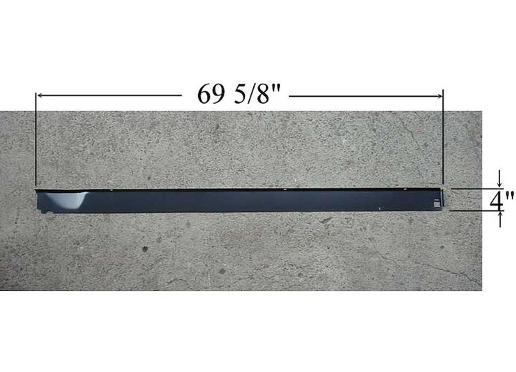 Inner Rocker Panel 1964-67 Chevelle, Cutlass, GTO, Le Mans, Skylark, Tempest 2-Door excludes El Camino