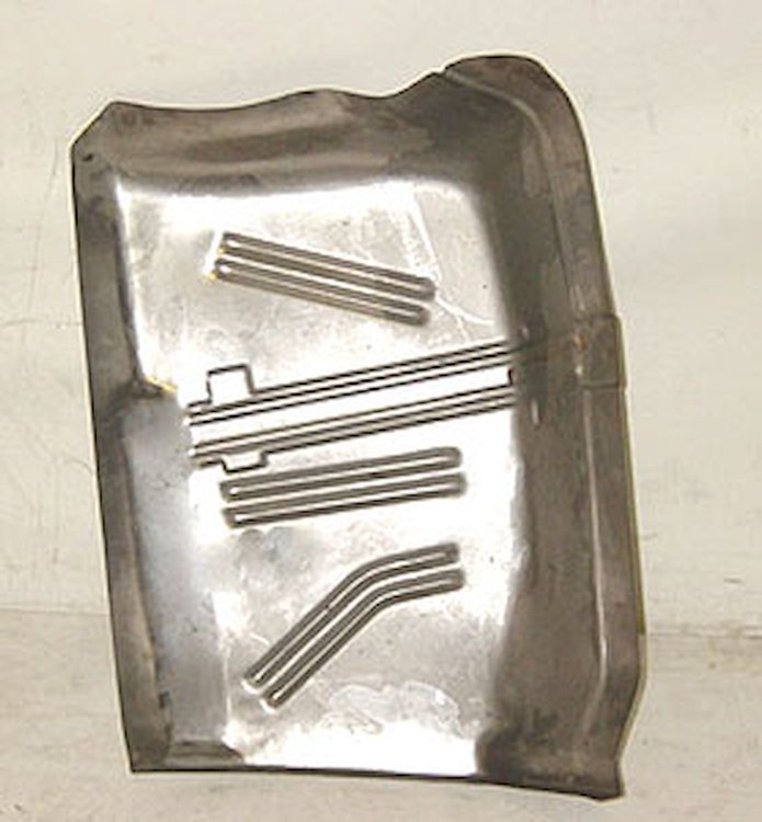 Floor to Firewall Extension 1964-72 Chevelle, Beaumont, Malibu, El Camino, GTO, Le Mans, Tempest