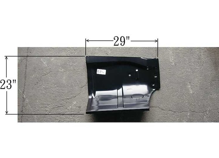 Under Rear Seat Floor Pan Section 1964-65 GTO, Le Mans, Tempest