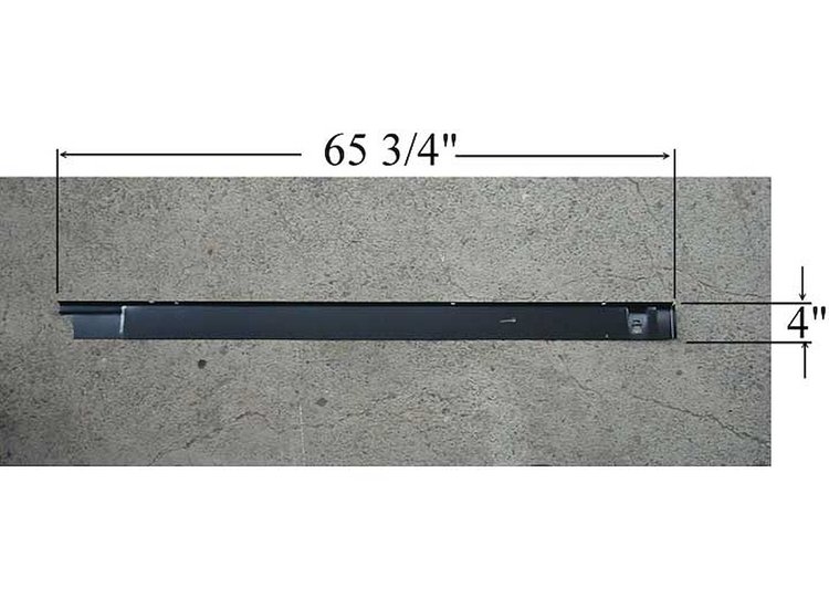 Inner Rocker Panel 1968-72 Chevelle, Tempest, Le Mans, GTO, Cutlass, Skylark 2-Door (excludes El Camino)