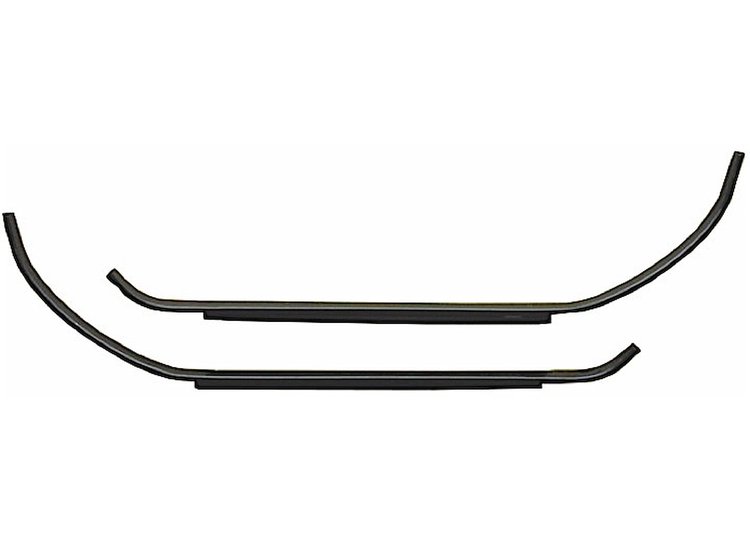 Trunk Weatherstrip Gutter Set 1968-72 Chevelle