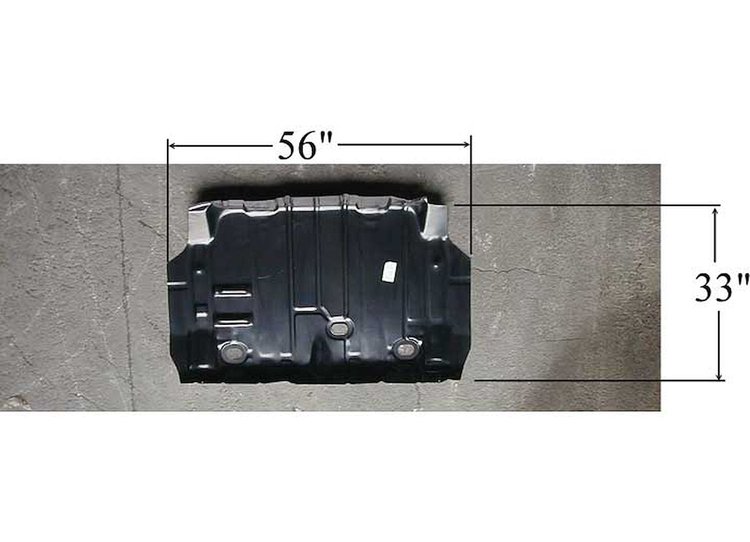 1-Piece Trunk Floor 1968-72 Chevelle, Beaumont, Malibu, GTO, Le Mans, Cutlass, Tempest, Skylark