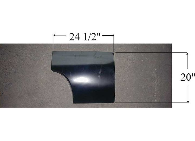 Front Section Quarter Panel 1970-72 Chevelle/Malibu