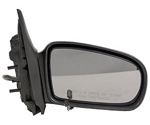 RH DOOR MIRROR PWR NON-HTD SMOOTH BLK P NON-FLDG MALIBU 97-03 CUTLASS 97 -99
