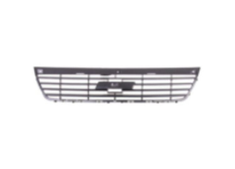 UPR GRILLE INSERT PTD BLK MALIBU EXC SS 06-07