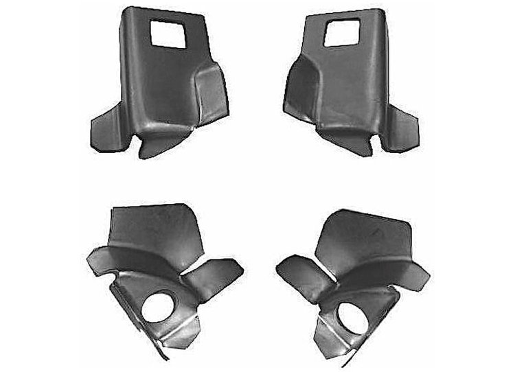 Rocker Panel End Cap/Fender Mount Brackets 1957