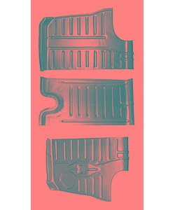 TRUNK FLOOR 3PC KIT CHEVROLET 60