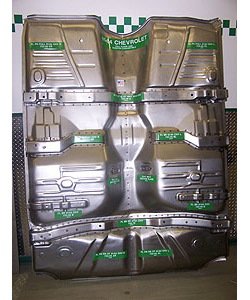 Full Floor Pan Assembly - Long Version 1961-64 2-Door Hardtop/Convertible, 2/4-Door Sedan/Station Wagon