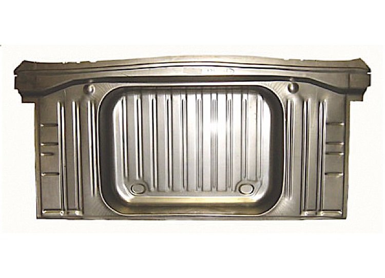 TRUNK FLOOR LWR W/ WELL FULL WIDTH SIDE TO SIDE CHEVROLET EXC ST.W. 62-64 - US MADE MODIFY FOR 61