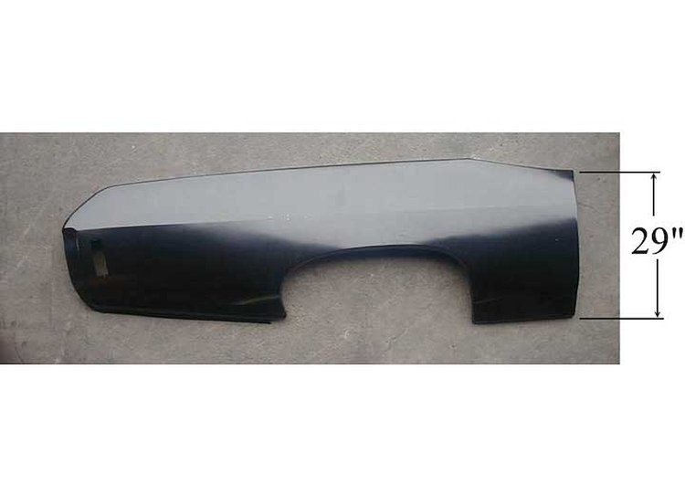 Quarter Panel Skin 1969-70 Impala 2 Door Fastback