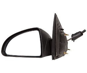 LH DOOR MIRROR MAN REM NON-HTD TEXT BLK FLDG COBALT/PURSUIT SDN 05-10