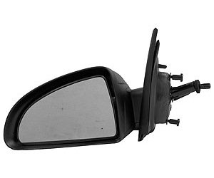 LH DOOR MIRROR MAN REM NON-HTD TEXT BLK FLDG COBALT/PURSUIT CPE 05-10