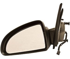 LH DOOR MIRROR PWR NON-HTD TEXT/GLOSS BLK FLDG COBALT/PURSUIT CPE 05-10