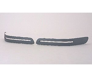 LH FT BUMPER CVR MLDG BLK VENTURE 01-05