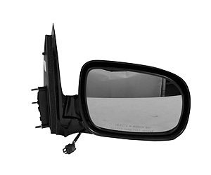 RH DOOR MIRROR PWR HTD SMOOTH BLK FLDG VENTURE/SILHOUETTE/TRANS SPORT/MONTA NA 99-05 UPLANDER/MONTANA SV6 05-09 TERRAZA 05-07