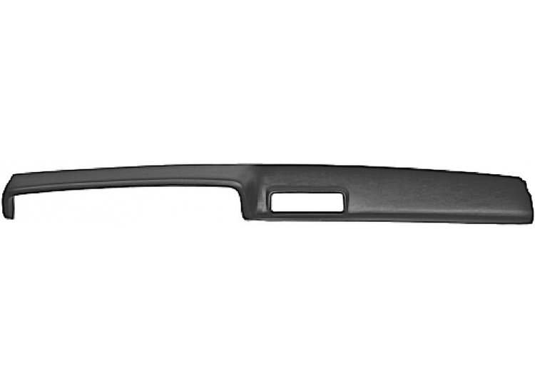 75-76 NOVA BLK DASH PAD W