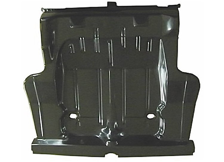 TRUNK FLOOR COMPLETE W/ BRACES NOVA 68-70